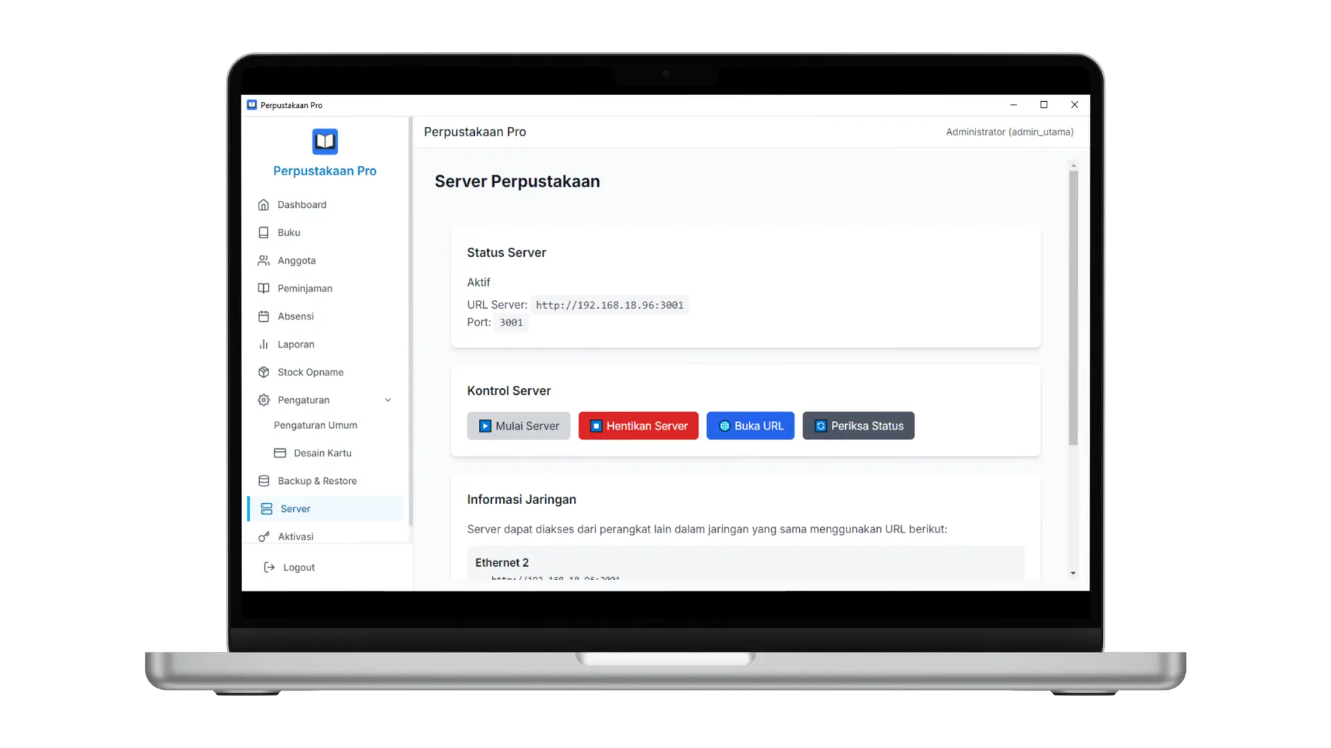 Server Management Interface